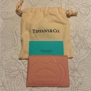 Return to Tiffany & Co. Blush Pink Card Holder